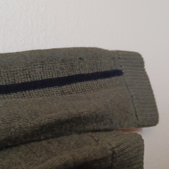 Smartwool Men's Ripple Ridge Half Zip Merino Wool Pullover Sweater Size L Olive - Picture 7 of 13